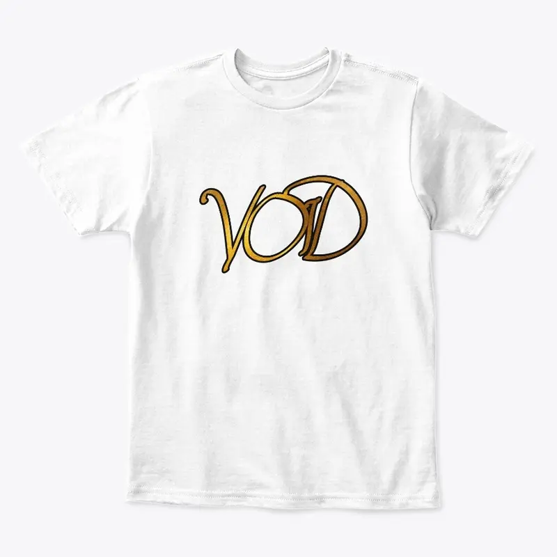 Gold VOID kids T-shirt